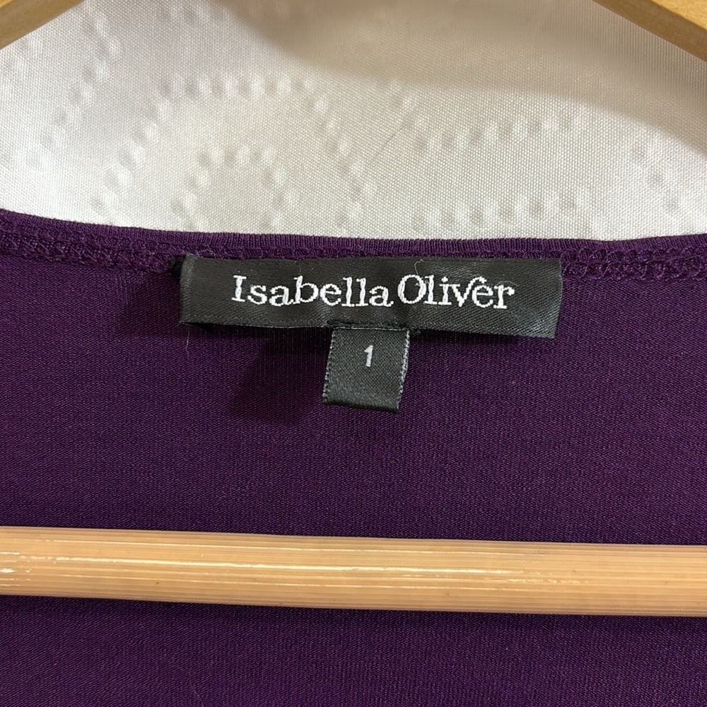 Isabella Oliver ruffle wrap dress - Picture 5 of 9
